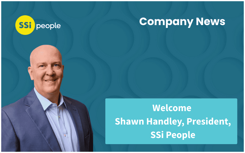 Welcome Shawn Handley President SSi People